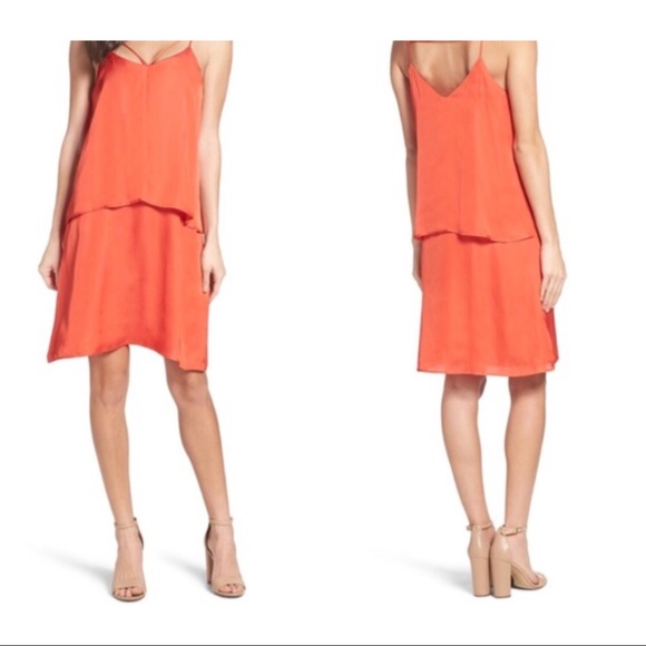 Orange Dress 15419